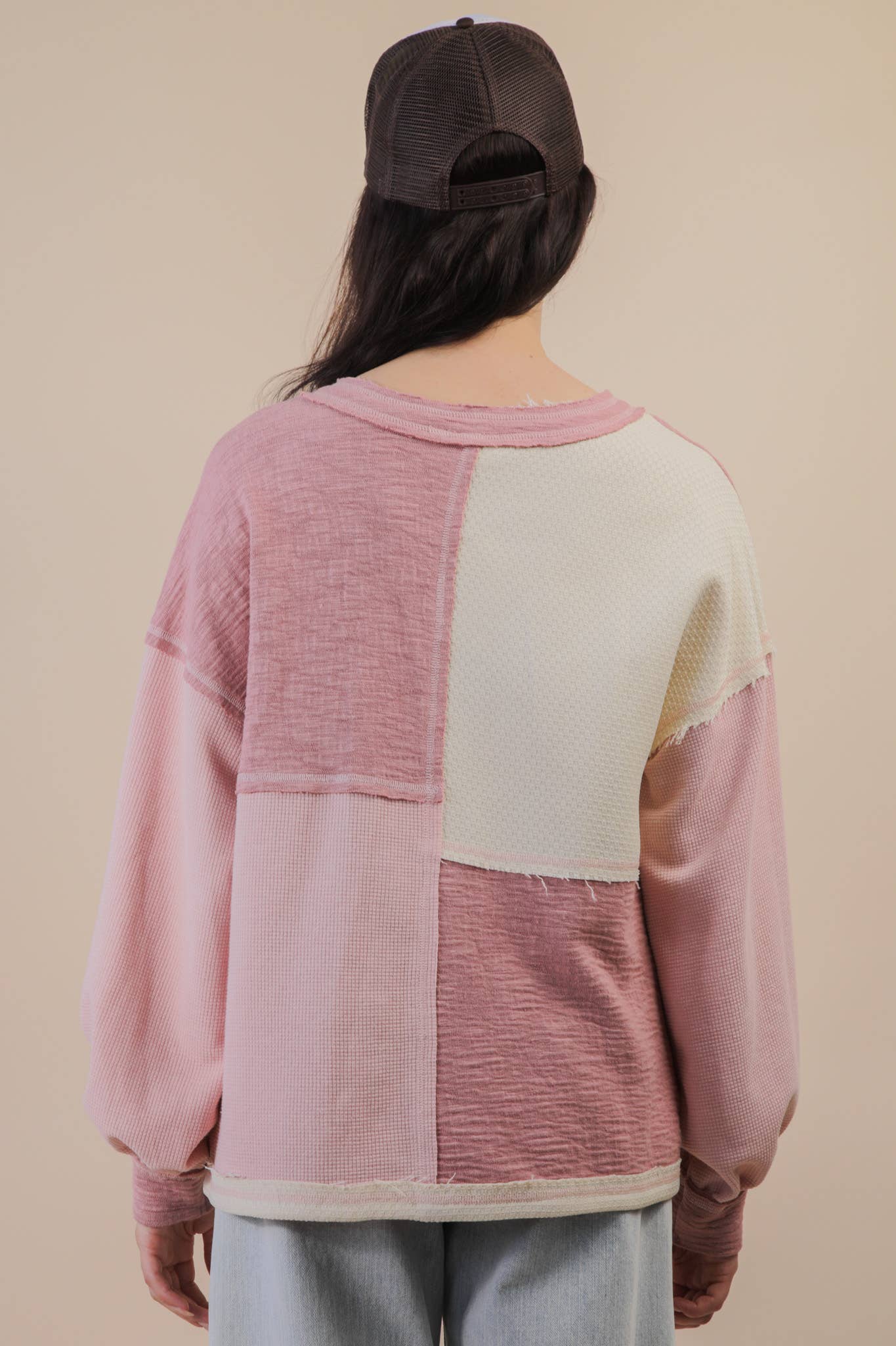 Patchwork Blush Top