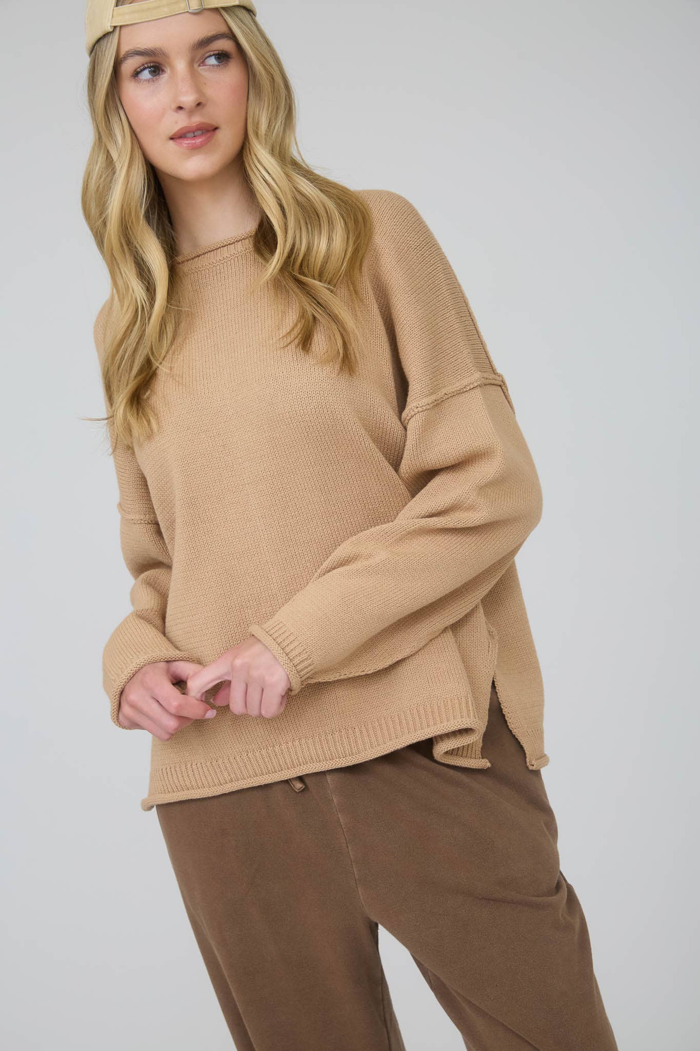 Coffee Drift Sweater