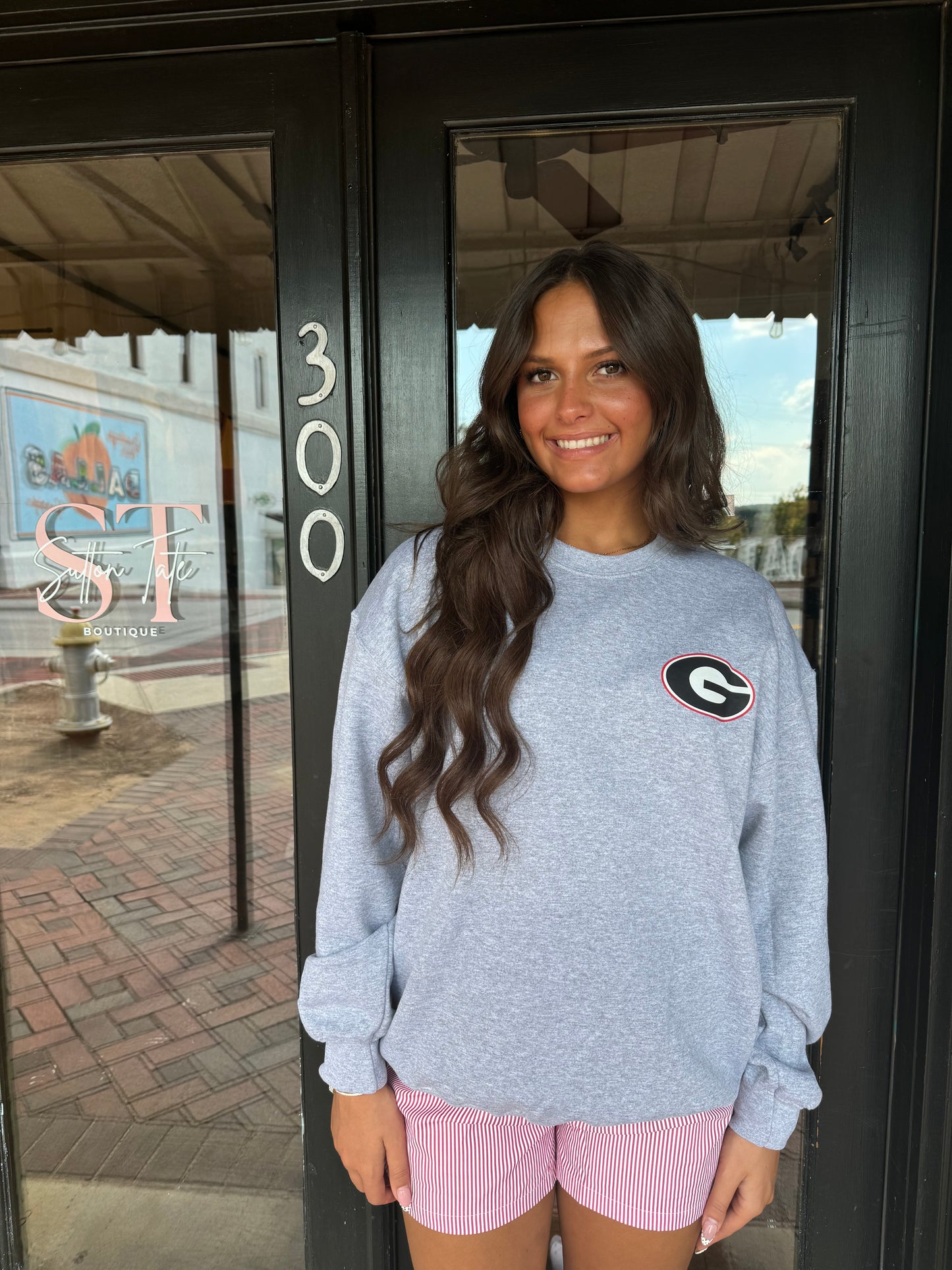 Saturdays In Athens Crewneck Sweatshirt