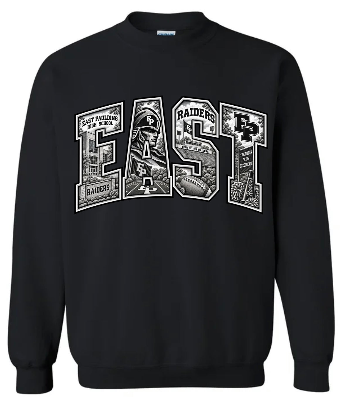 EAST Raiders Crewneck