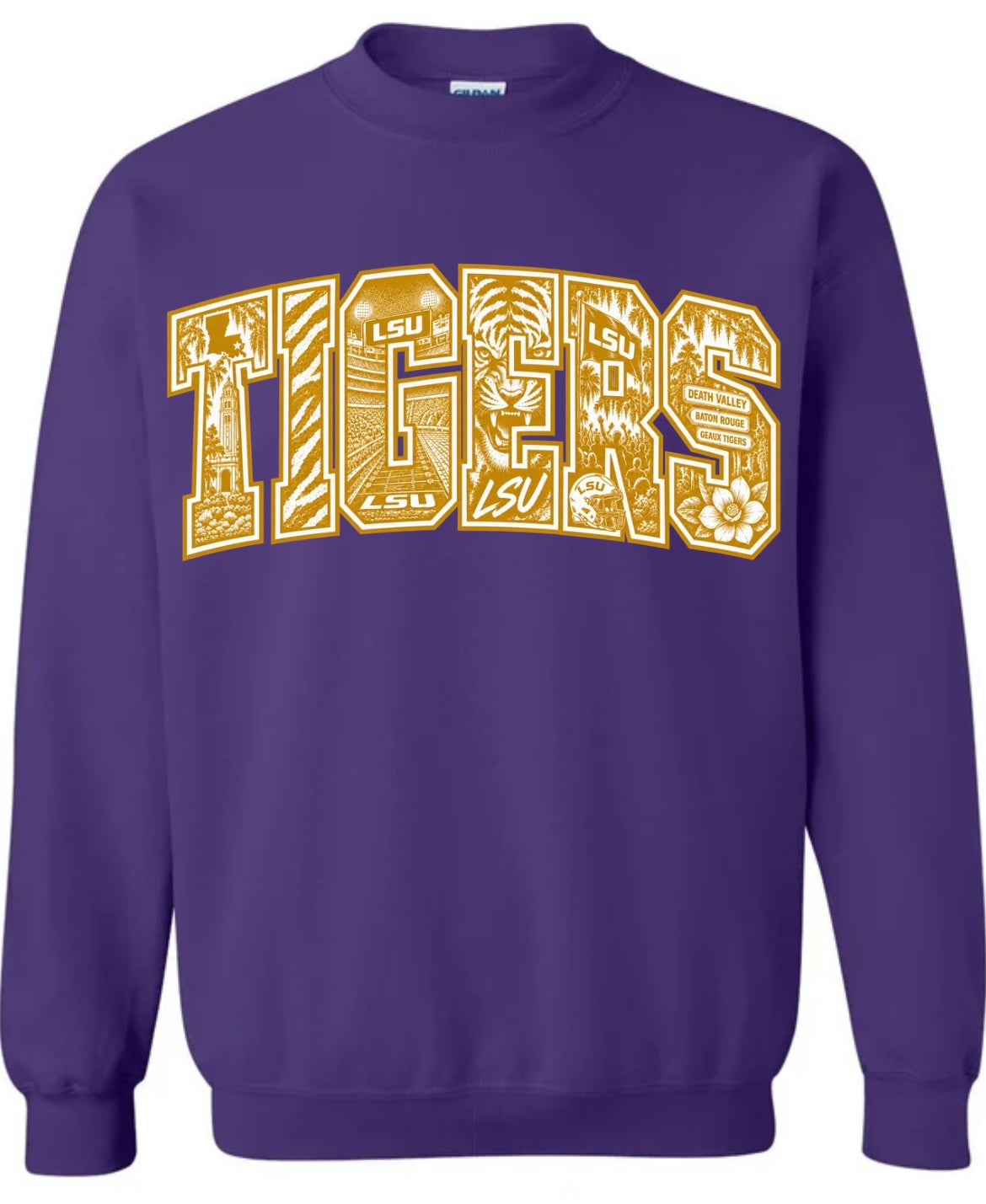 LSU Tigers Crewneck