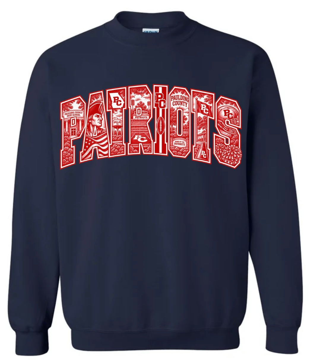 Paulding PATRIOTS Crewneck
