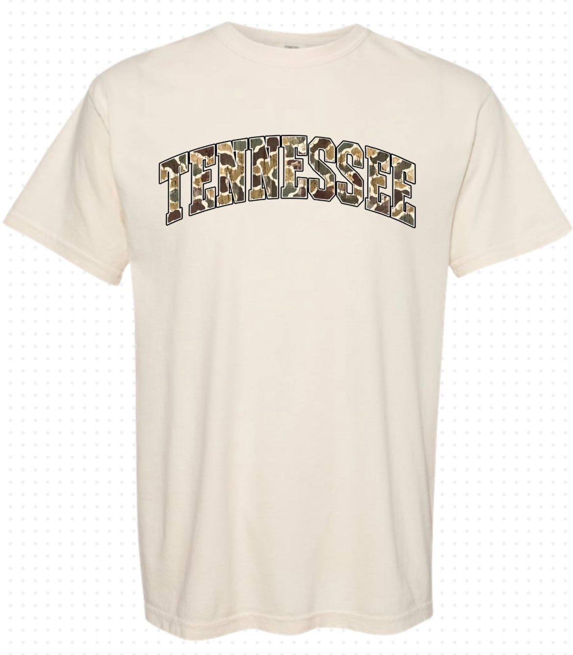Tennessee T-shirt (Camo Letters)