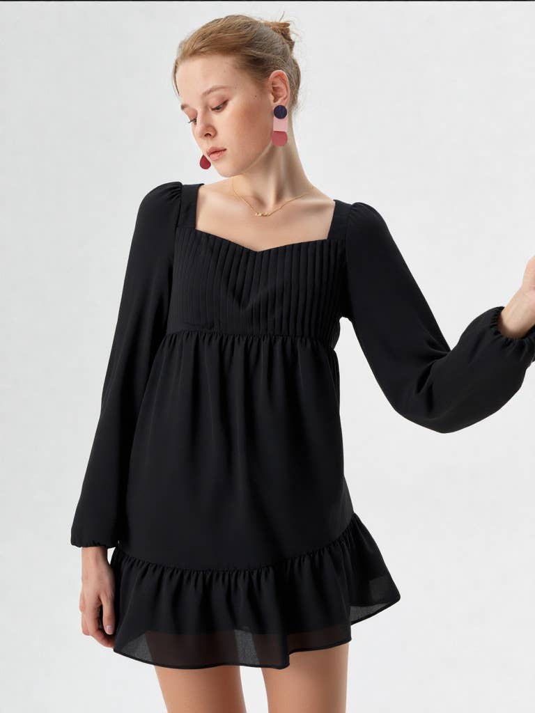 Black Eclipse Mini Dress