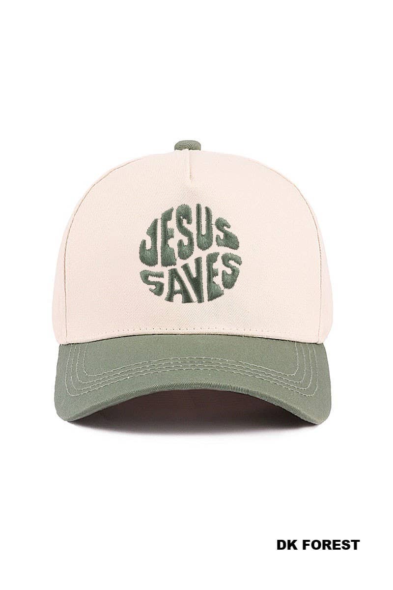 Jesus Saves Cap: DK FOREST