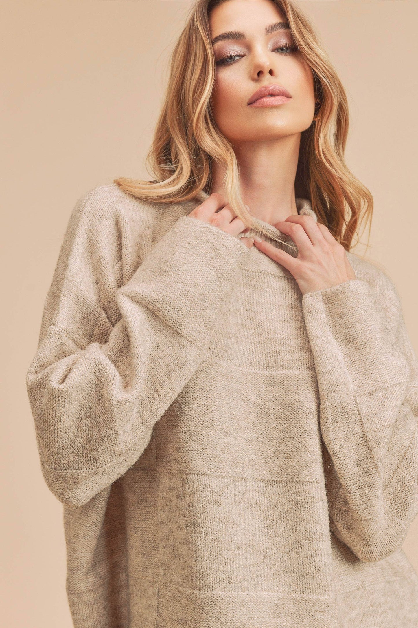 Beige Fifth Avenue Sweater