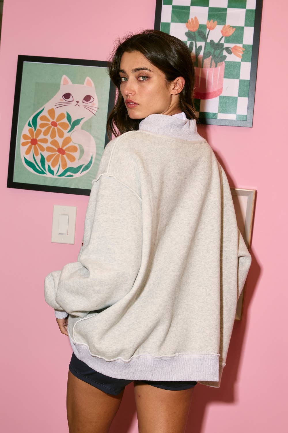 Georgia/GA Reversible Mockneck