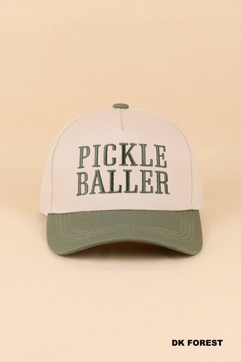 Pickle Baller Hat: DK FOREST