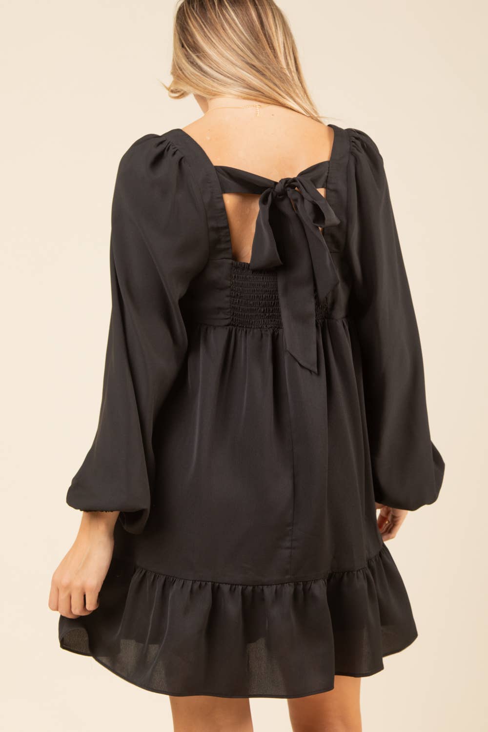 Black Eclipse Mini Dress