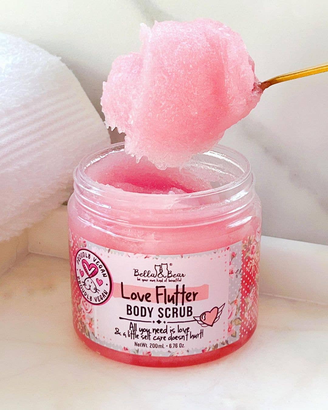 Love Flutter Body Scrub 6.7oz
