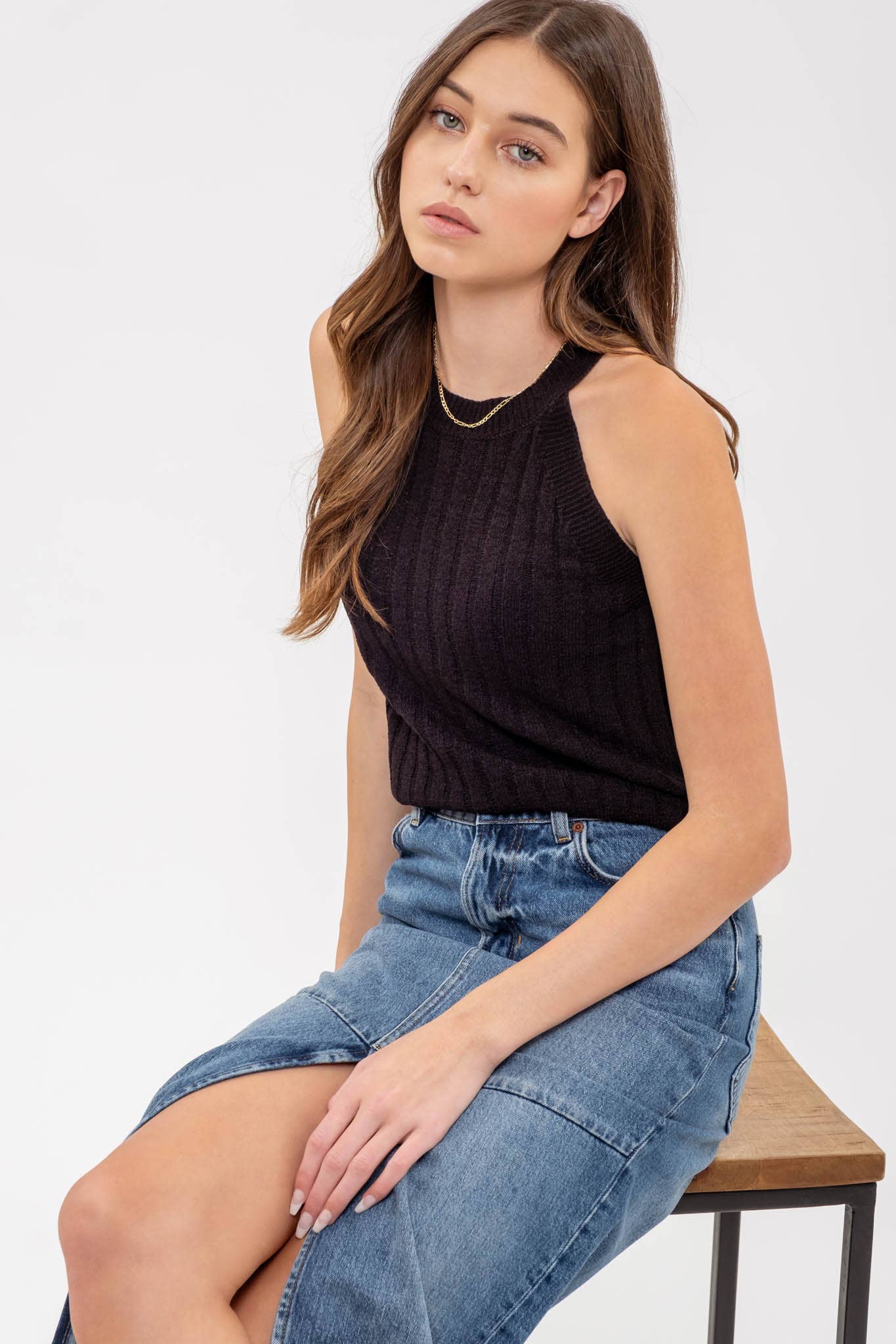 Midnight Knit Tank