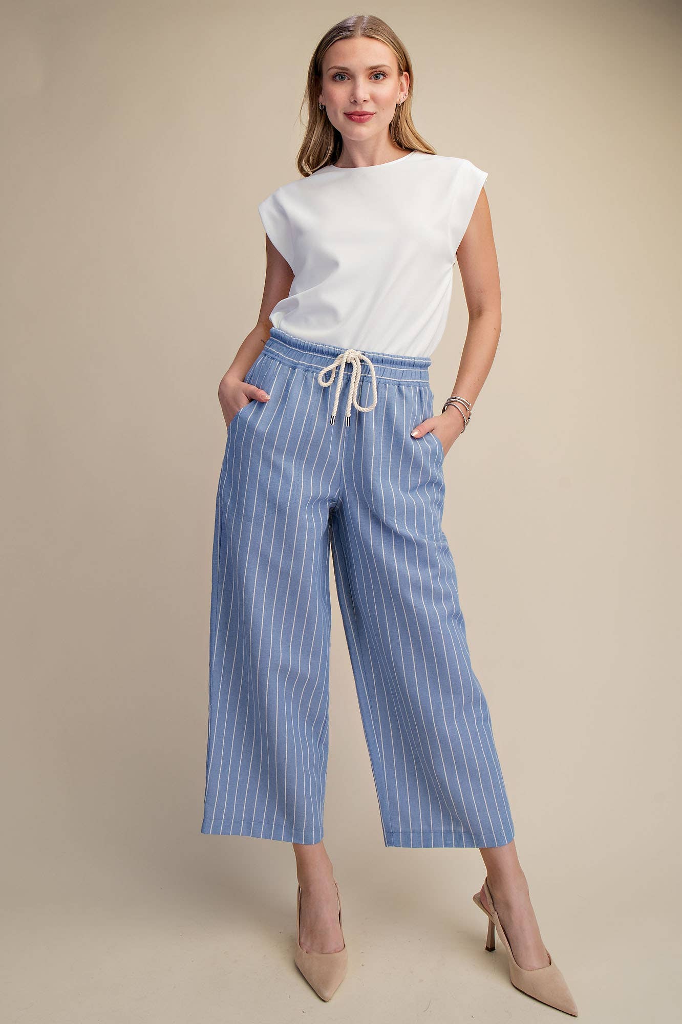 Shoreline Sky Wide Pants