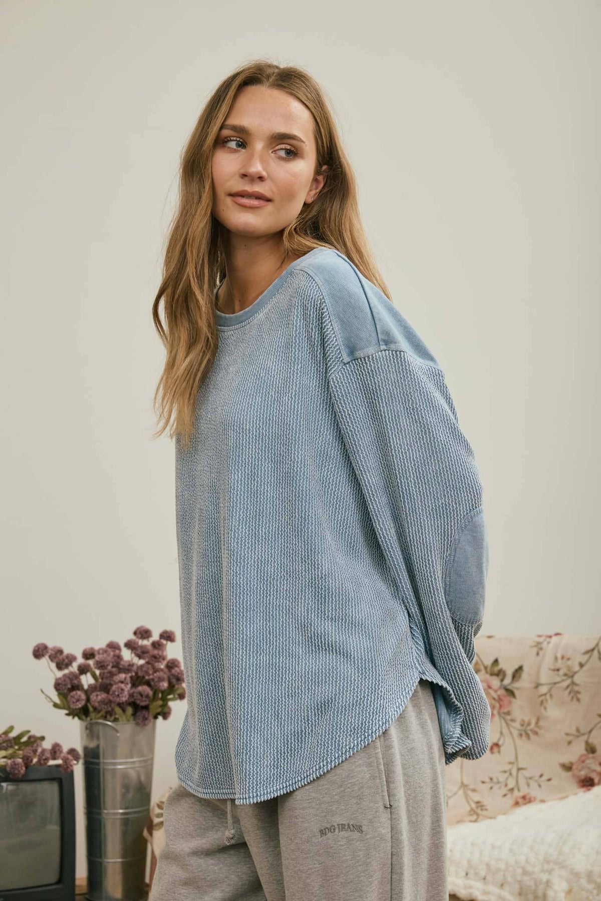Light Denim Long Sleeve