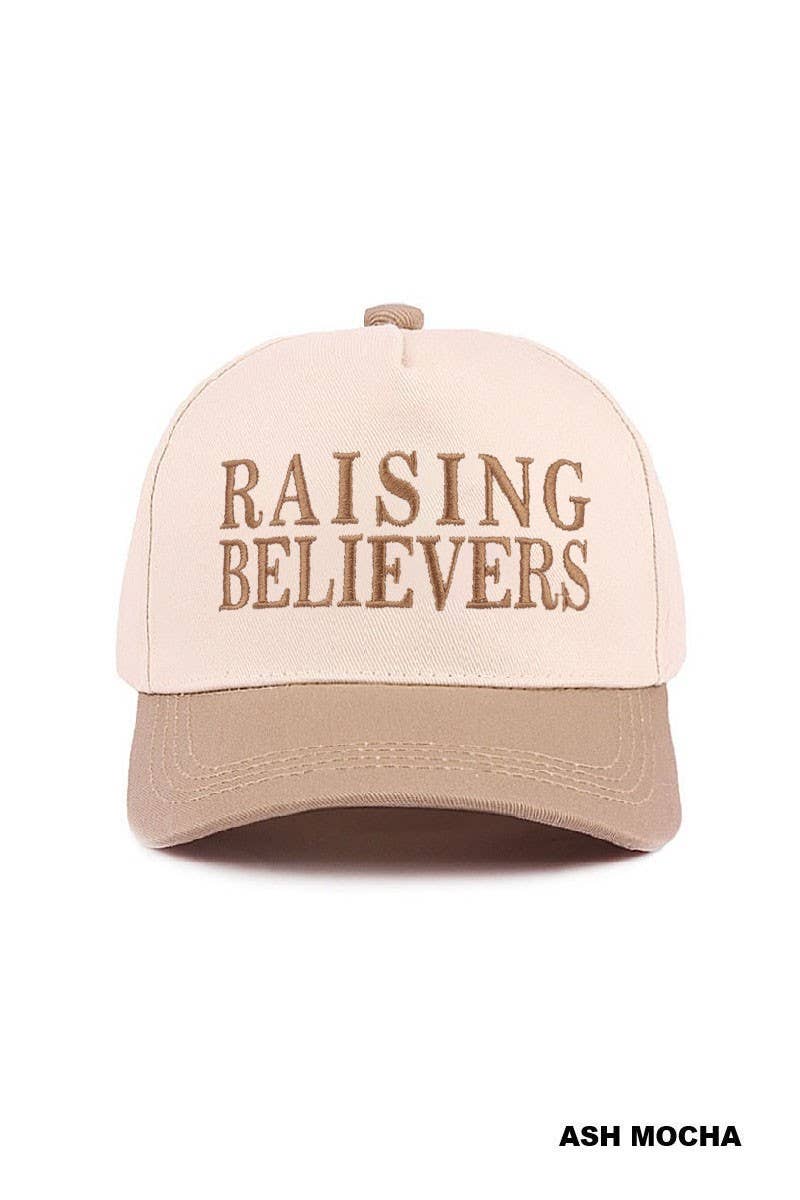 Raising Believers Hat: ASH MOCHA
