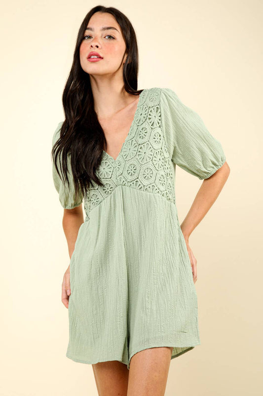 Sage Sands Romper