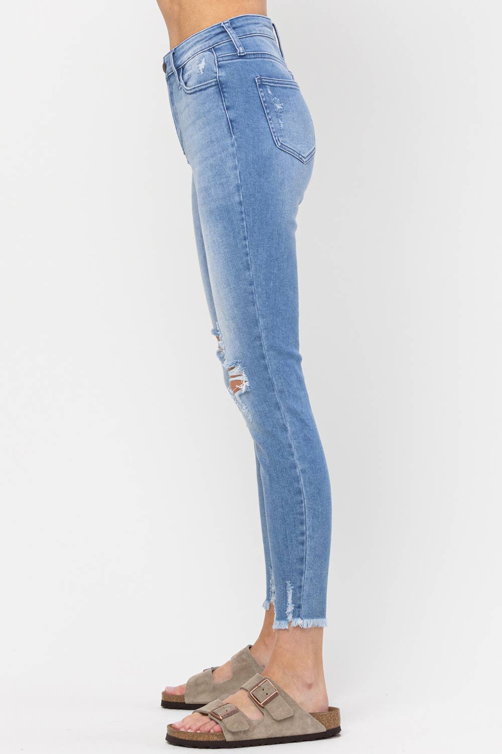 Everyday High Rise Crop Skinny Jeans