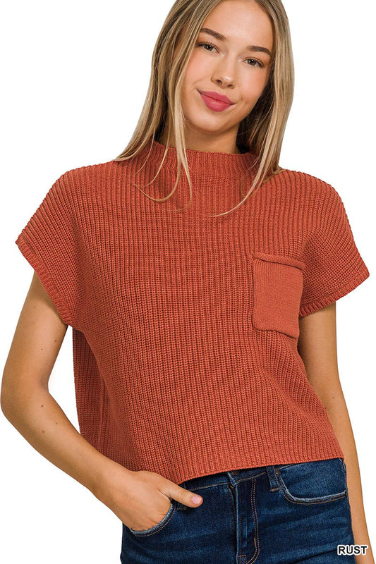 Rust Summer Sweater