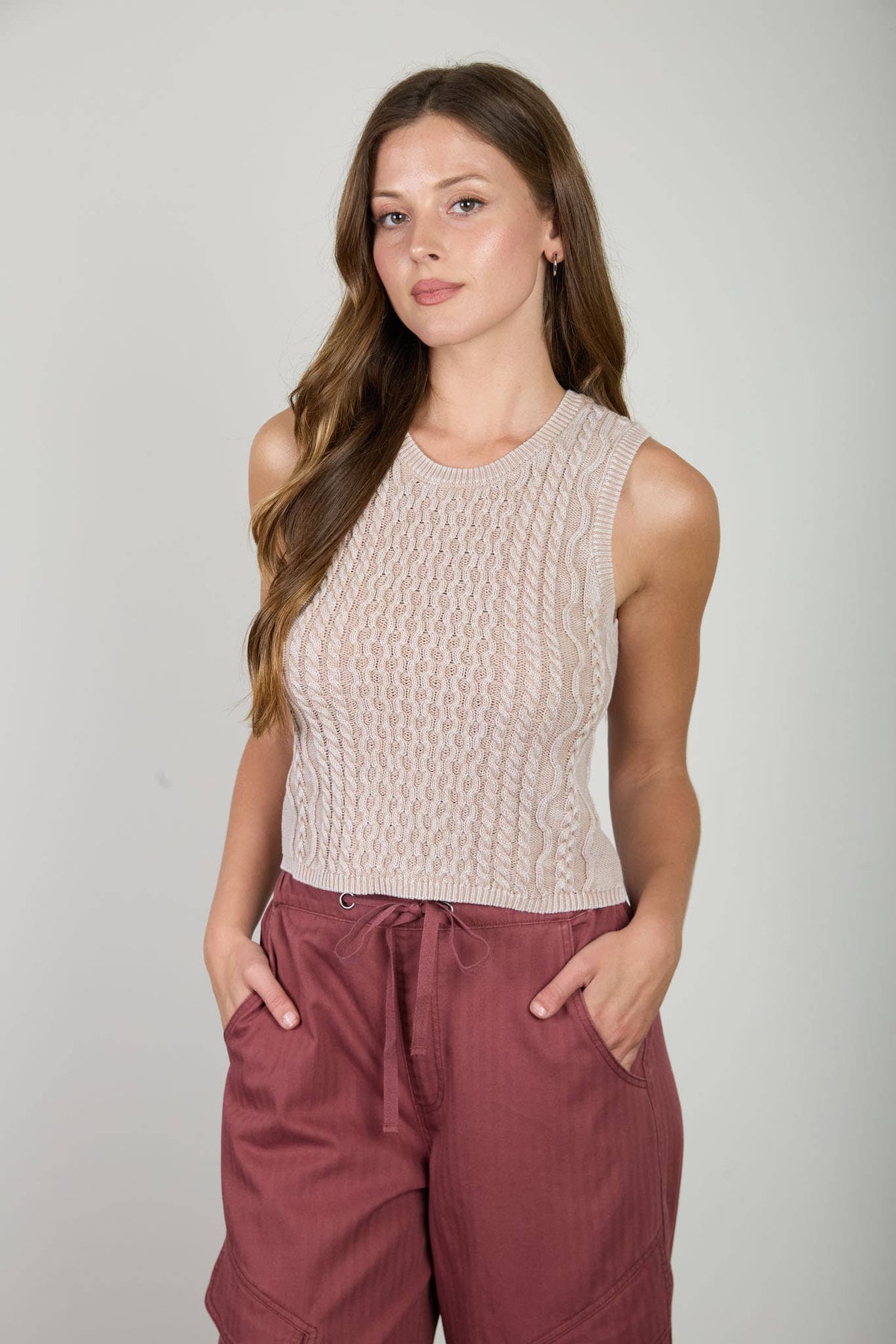 Khaki Caroline Sweater