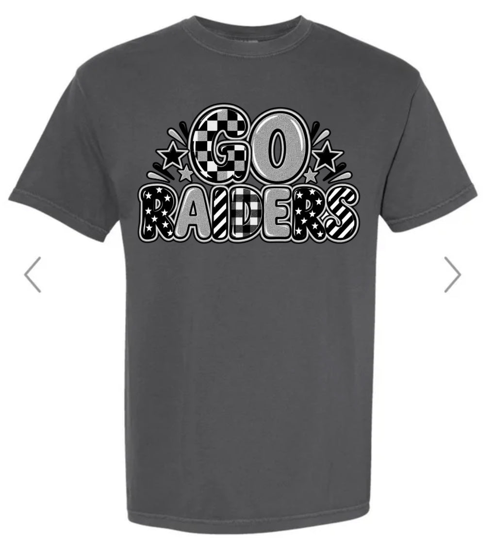 GO Raiders Pepper Comfort Color Tee