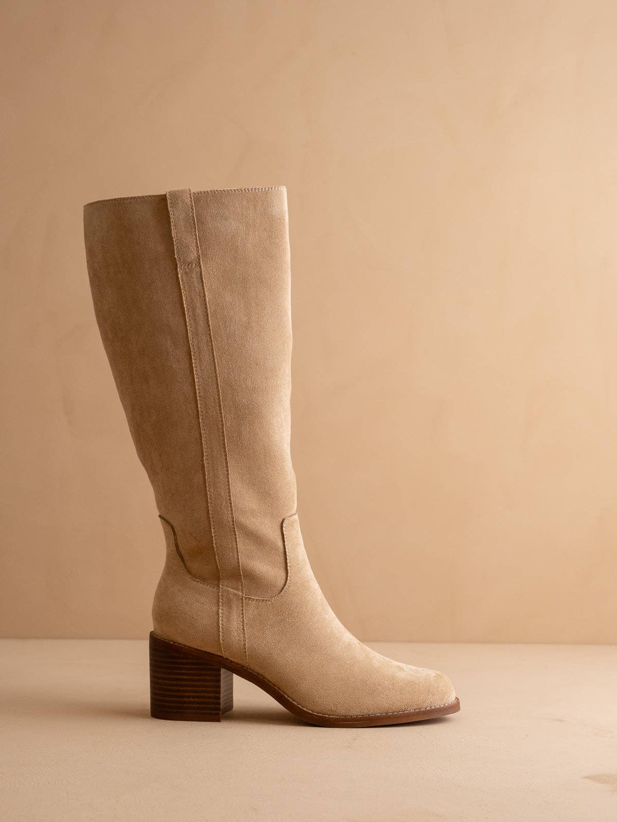 Casual Almond Riding Boots