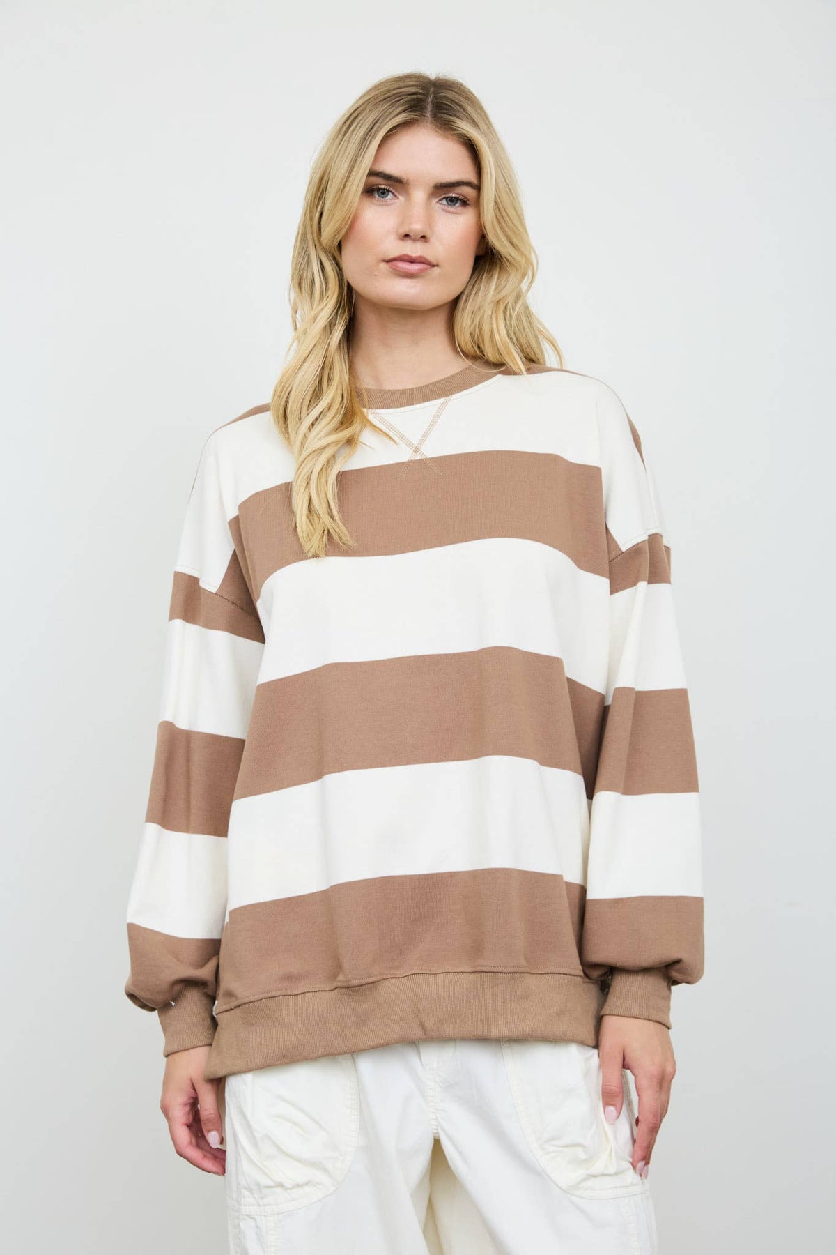 Mocha Moment Pullover Top