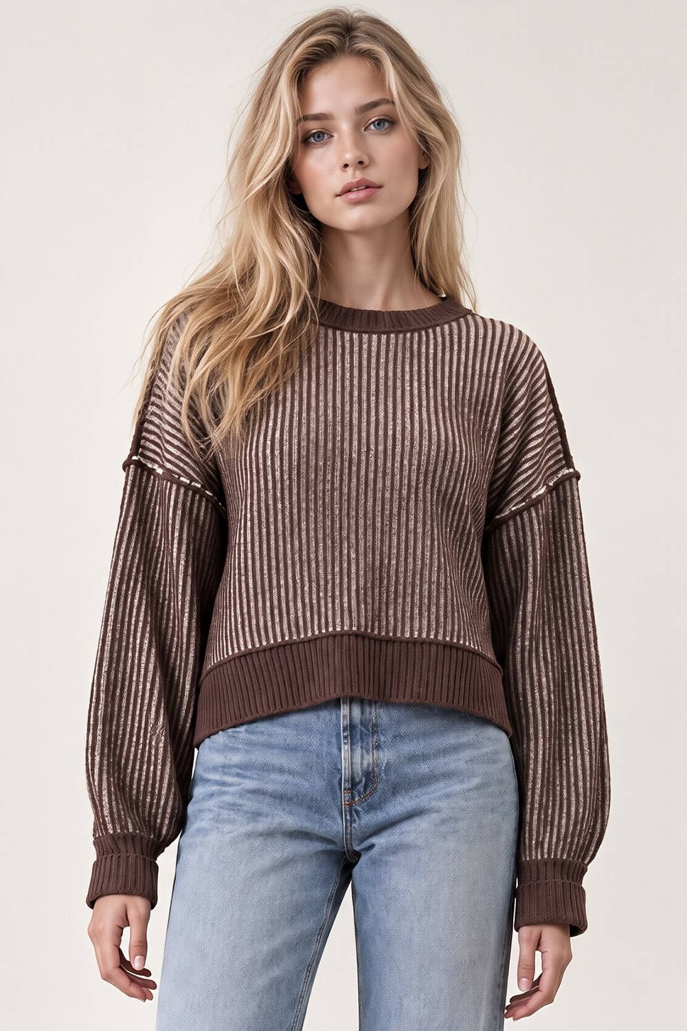 Cozy Chocolate Trendy Sweater