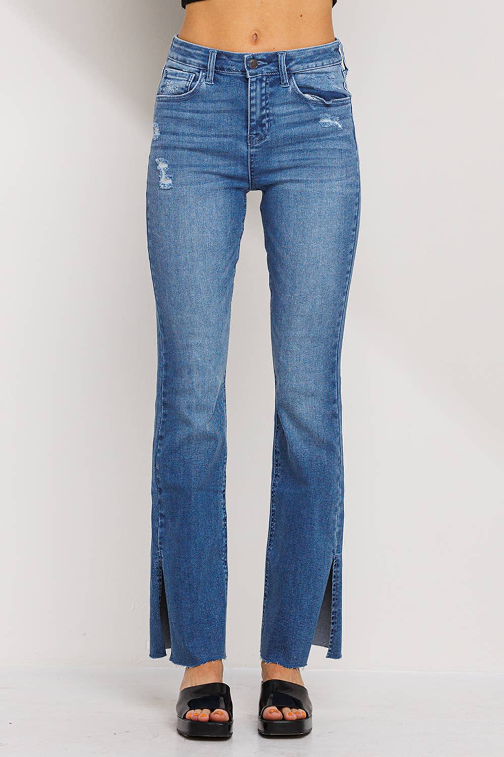 Split Decision Denim Jeans