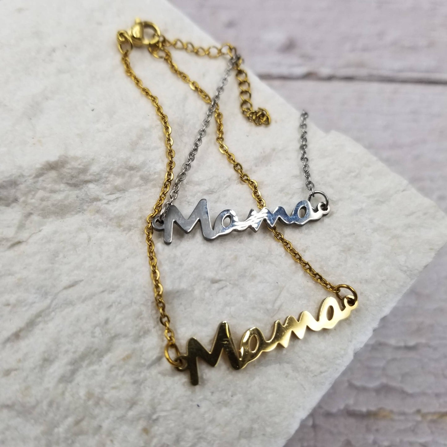 Mama Bracelet: Gold