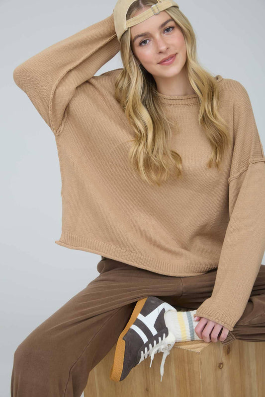 Coffee Drift Sweater