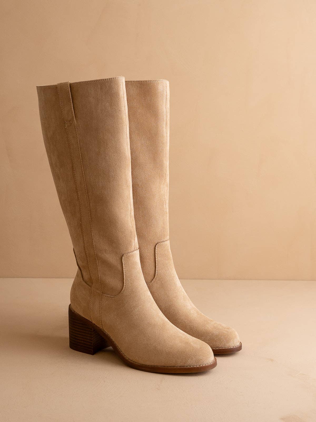 Casual Almond Riding Boots