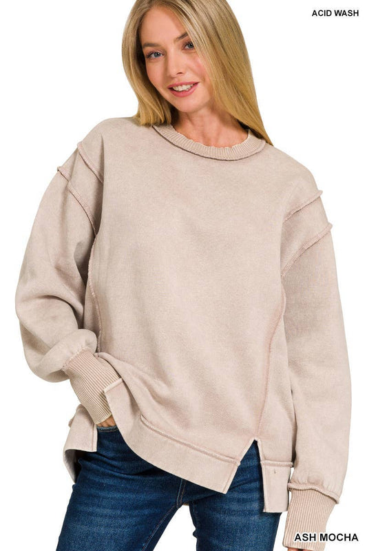 Ivory Horizon Pullover