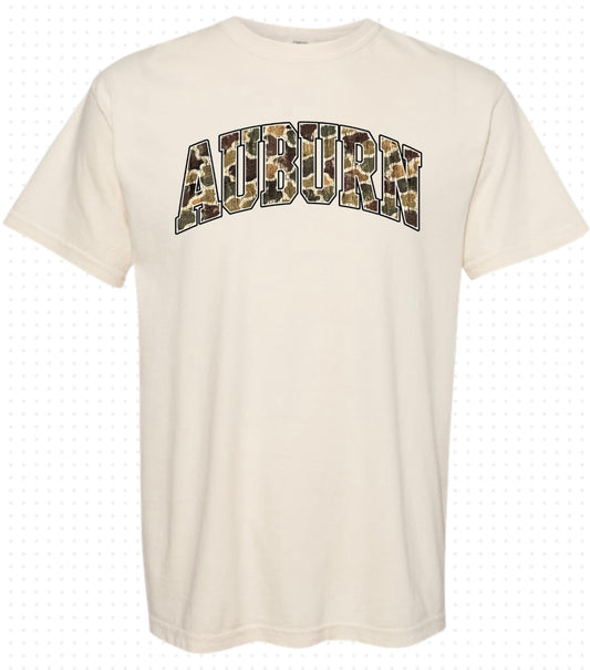 Auburn T-shirt (Camo Letters)