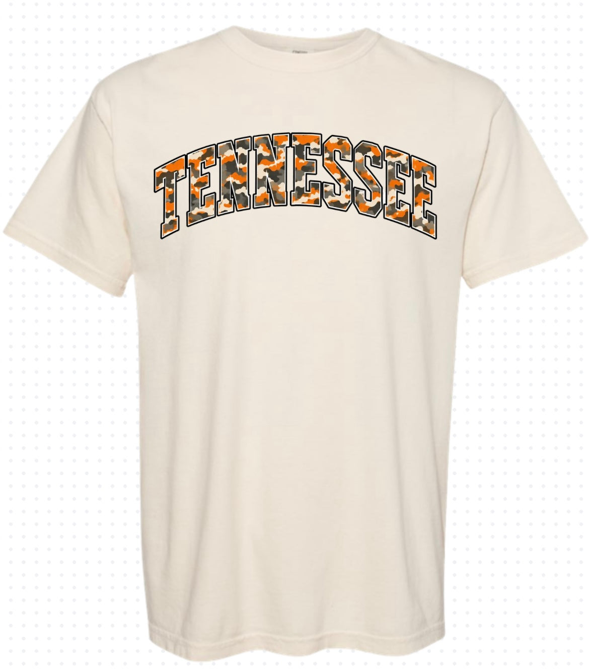 Tennessee T-shirt (Orange/Grey Letters)