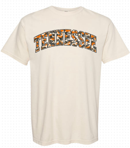 Tennessee T-shirt (Orange/Grey Letters)