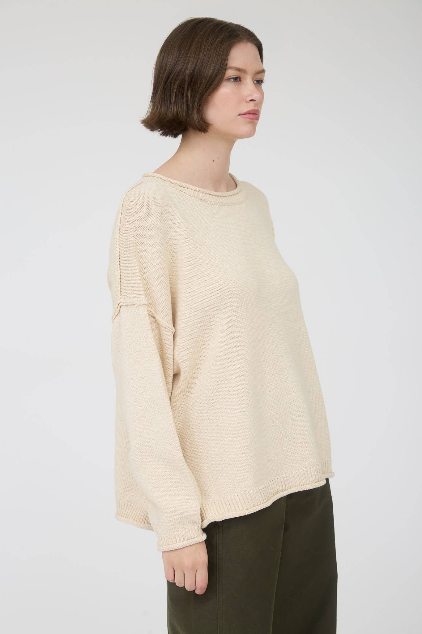 Oatmeal Drift Sweater
