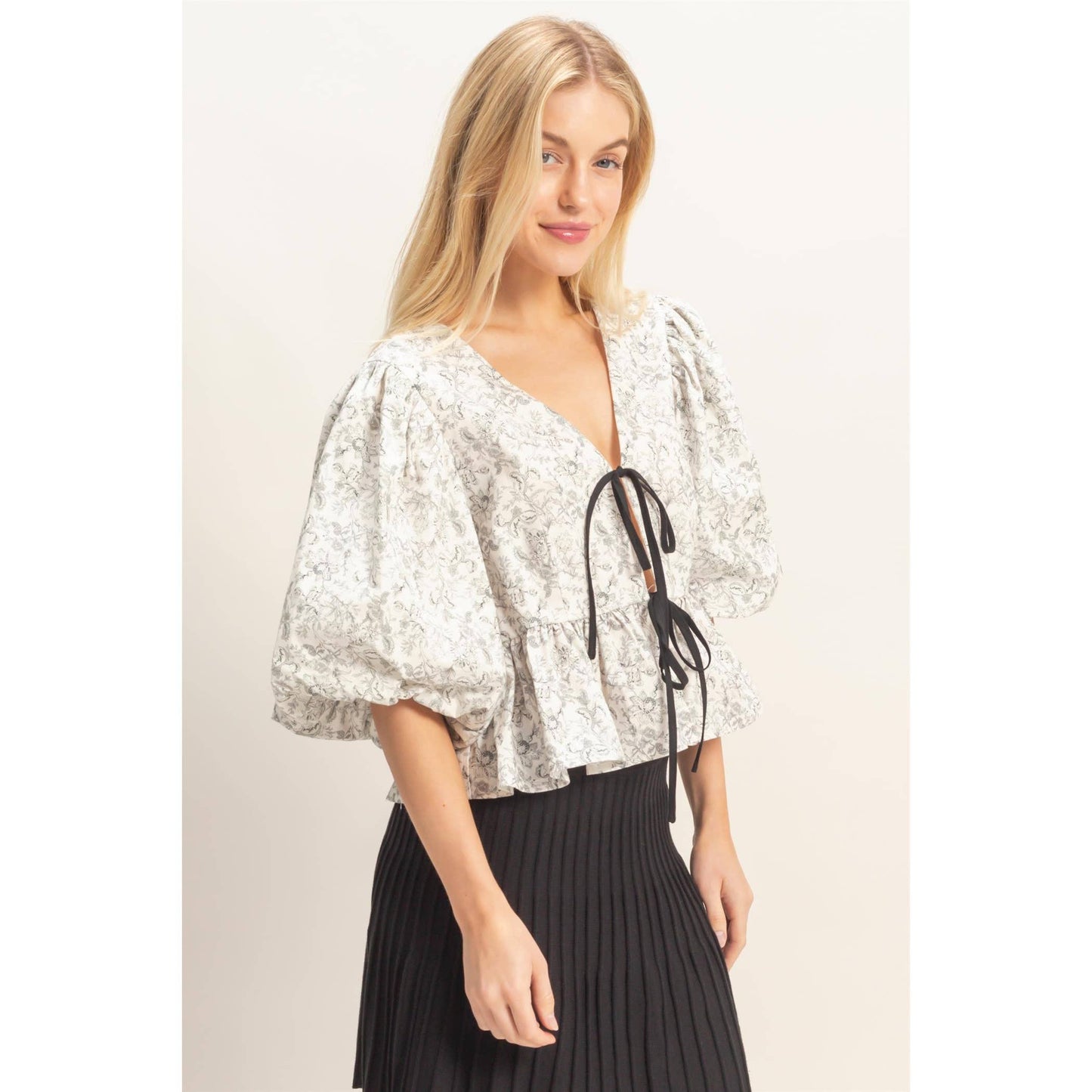 Meadow Tie Top