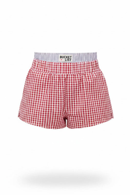 Double Banded Red/Navy Boxer