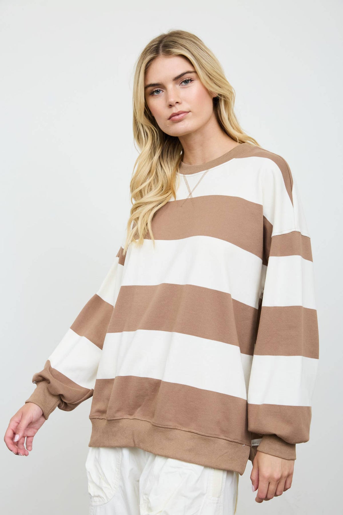 Mocha Moment Pullover Top