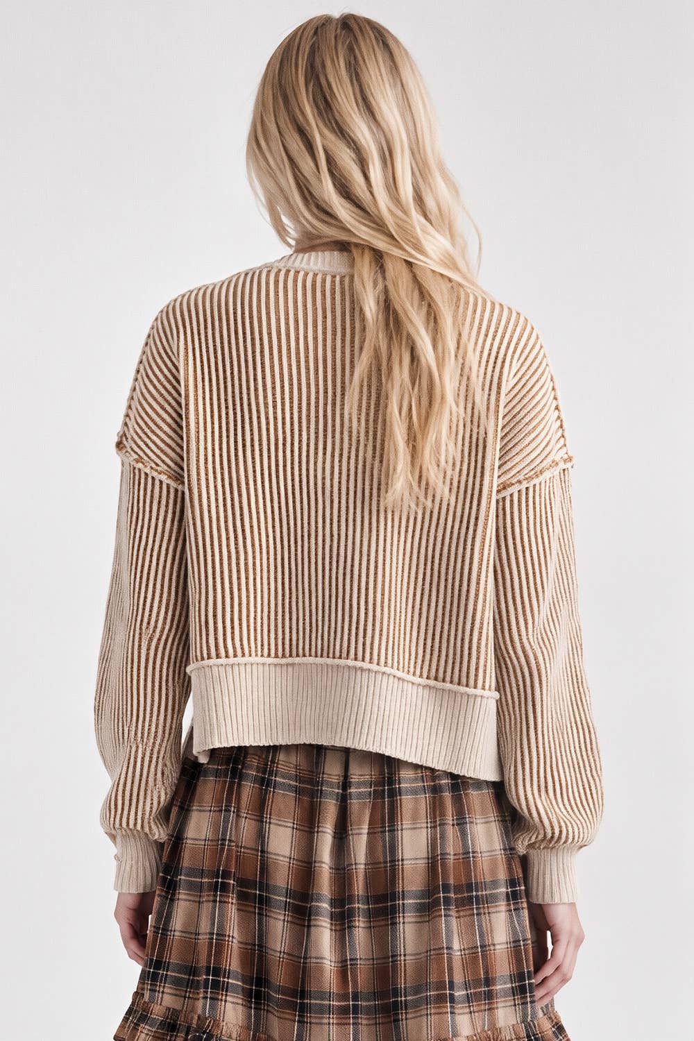 Cozy Beige Trendy Sweater