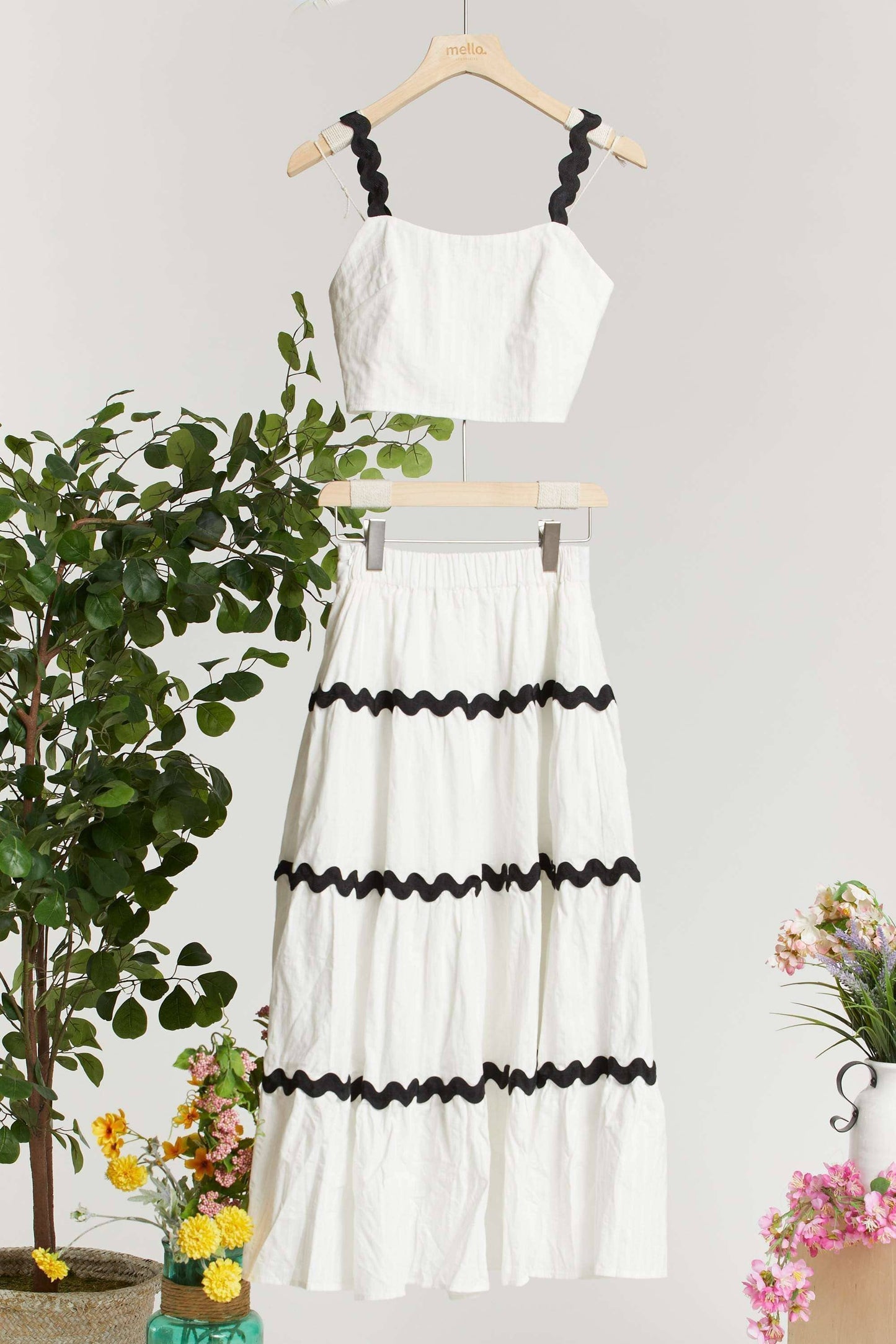 Ric Rac Maxi Set: Ivory