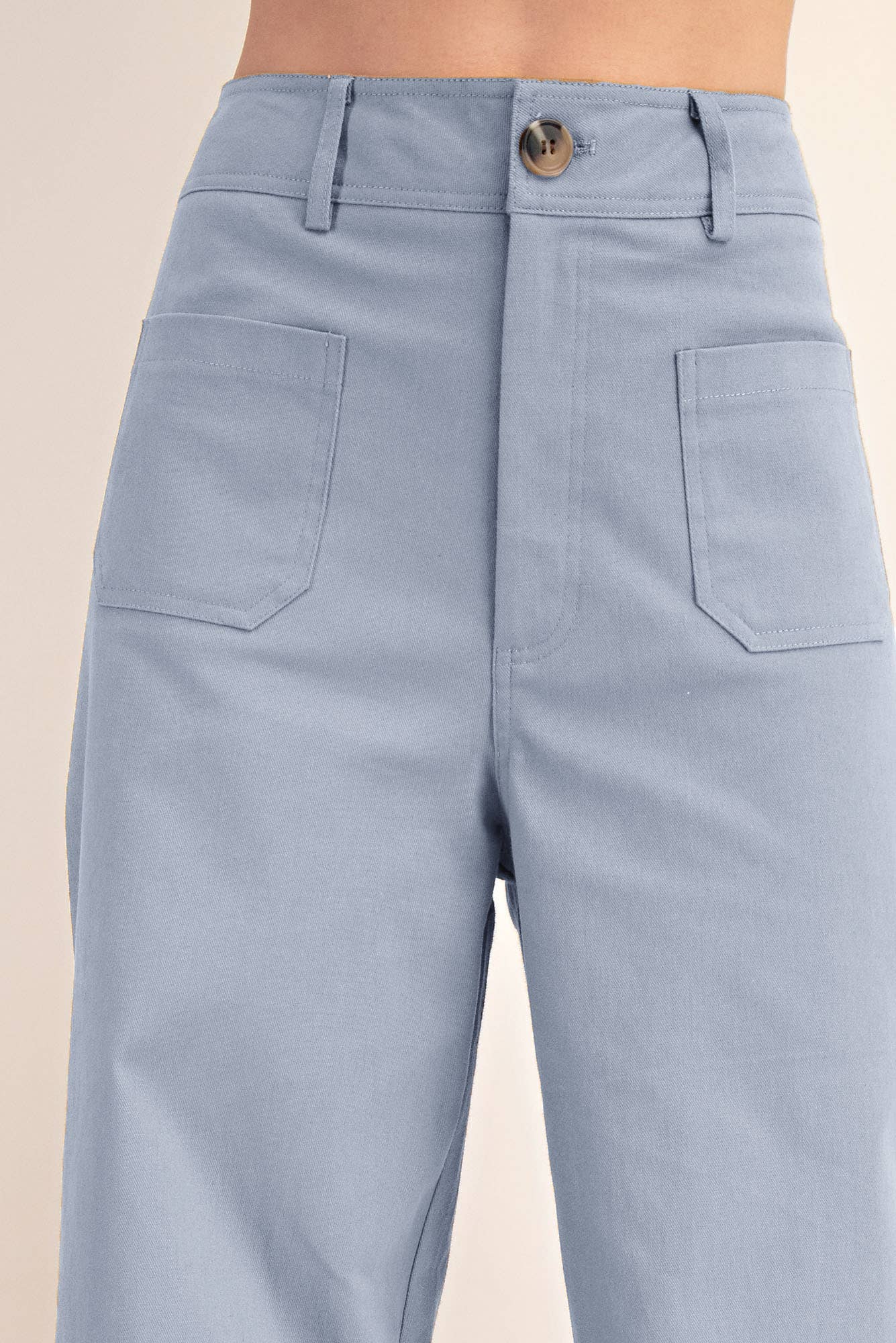 Harbor Blue Wide Leg Pants
