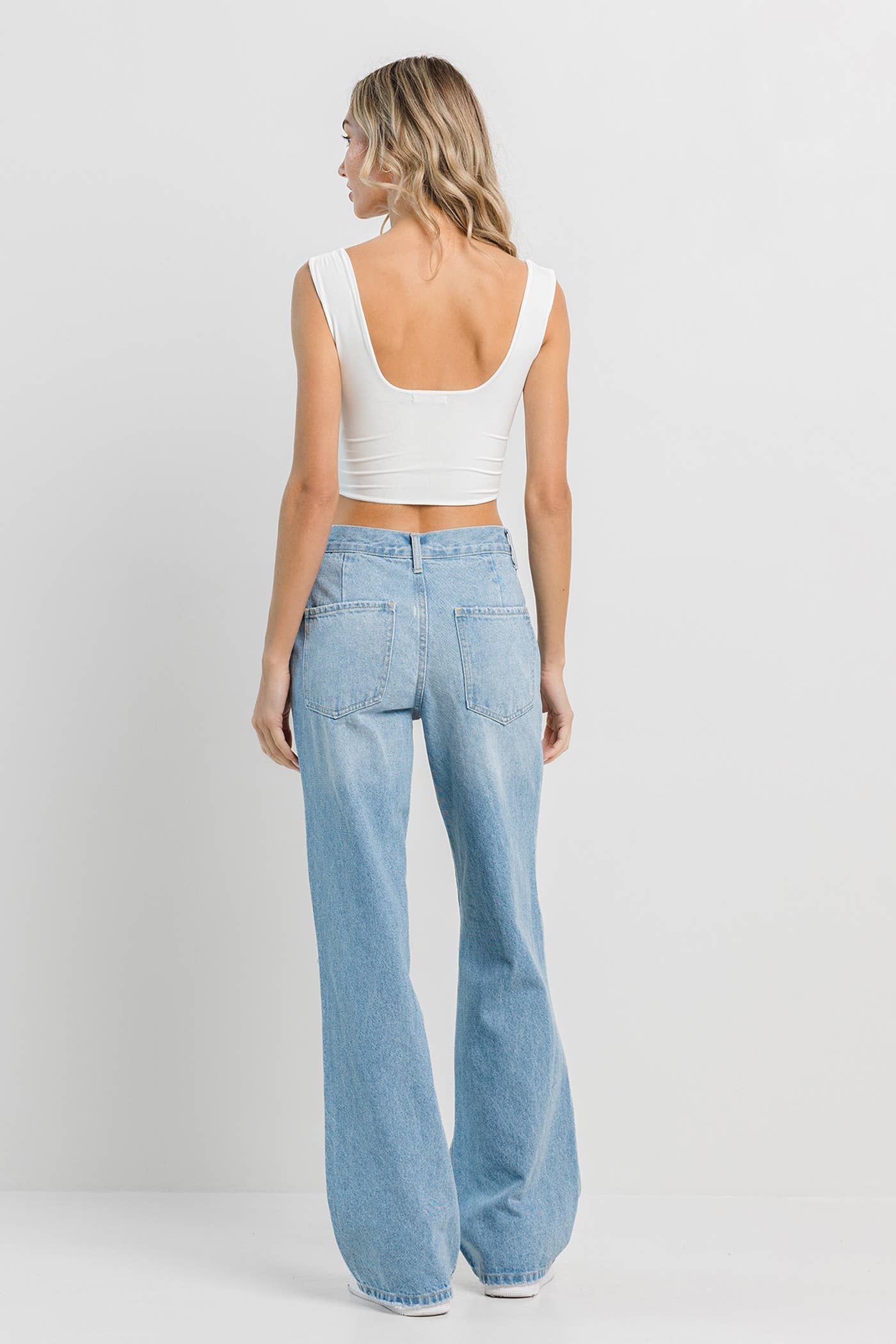 High Rise Haley Straight Jean