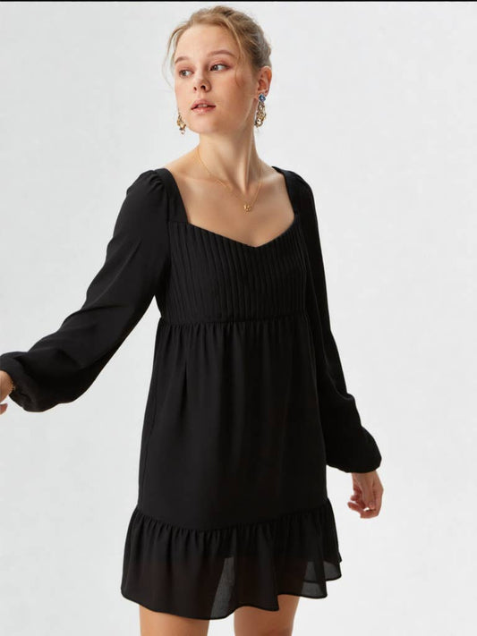 Black Eclipse Mini Dress