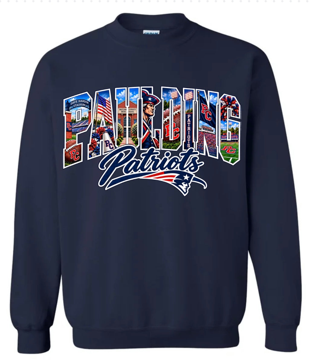 PAULDING Patriots Images Crewneck