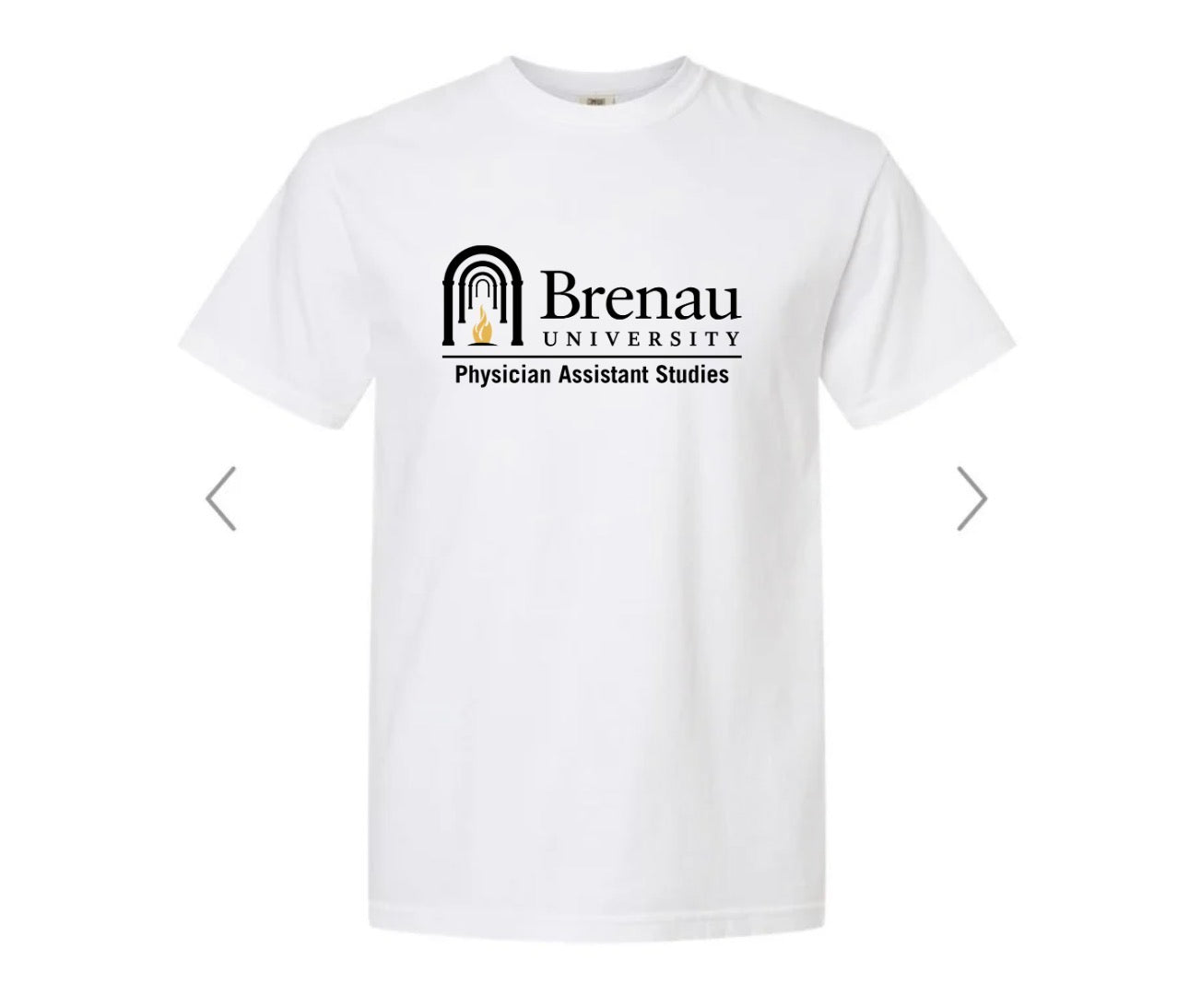 Brenau Black & Gold Logo Tee (Comfort Color)
