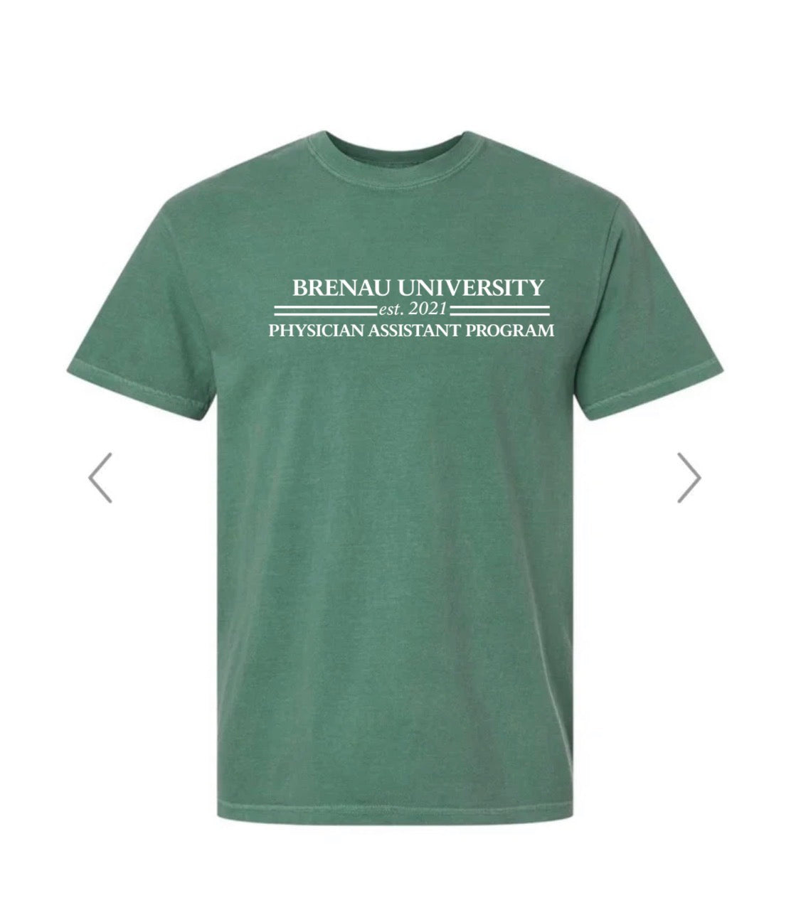 Brenau White Text (Comfort Color)