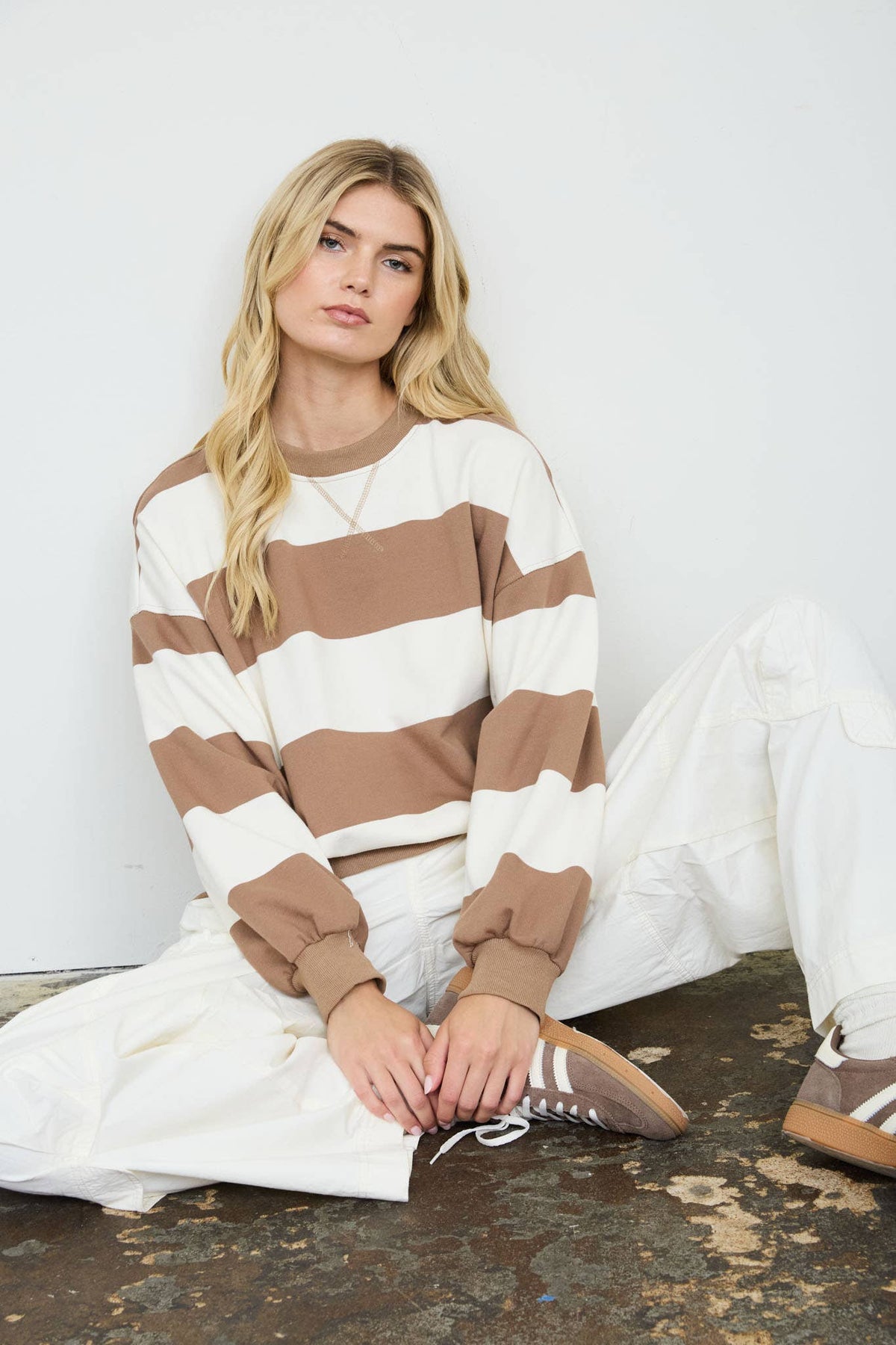 Mocha Moment Pullover Top