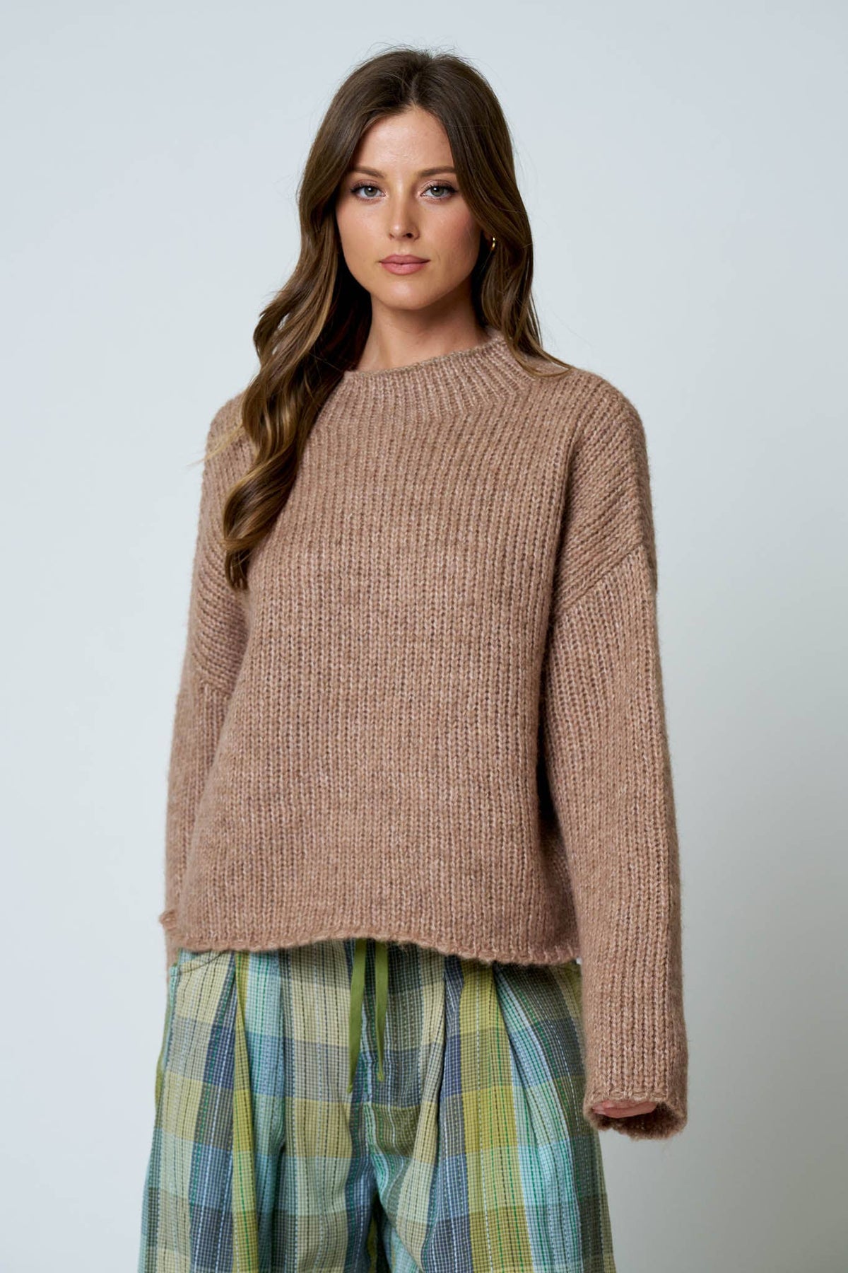 Cozy in Mocha Sweater