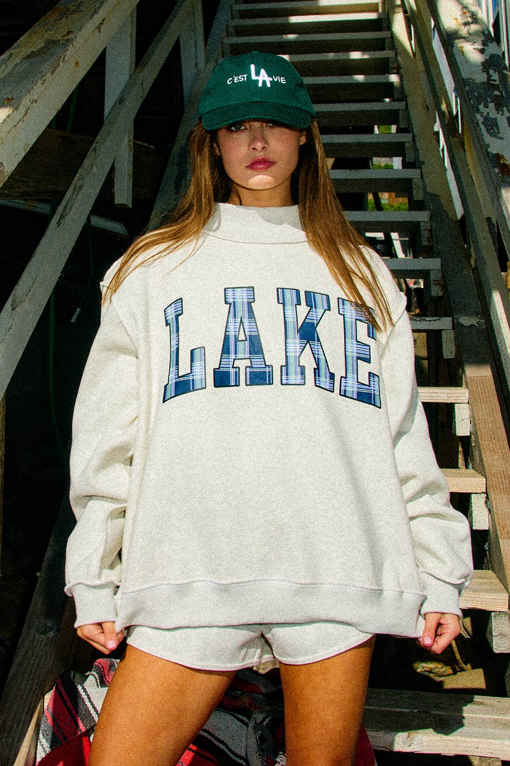 LAKE & MOUNTAIN Reversible MockNeck