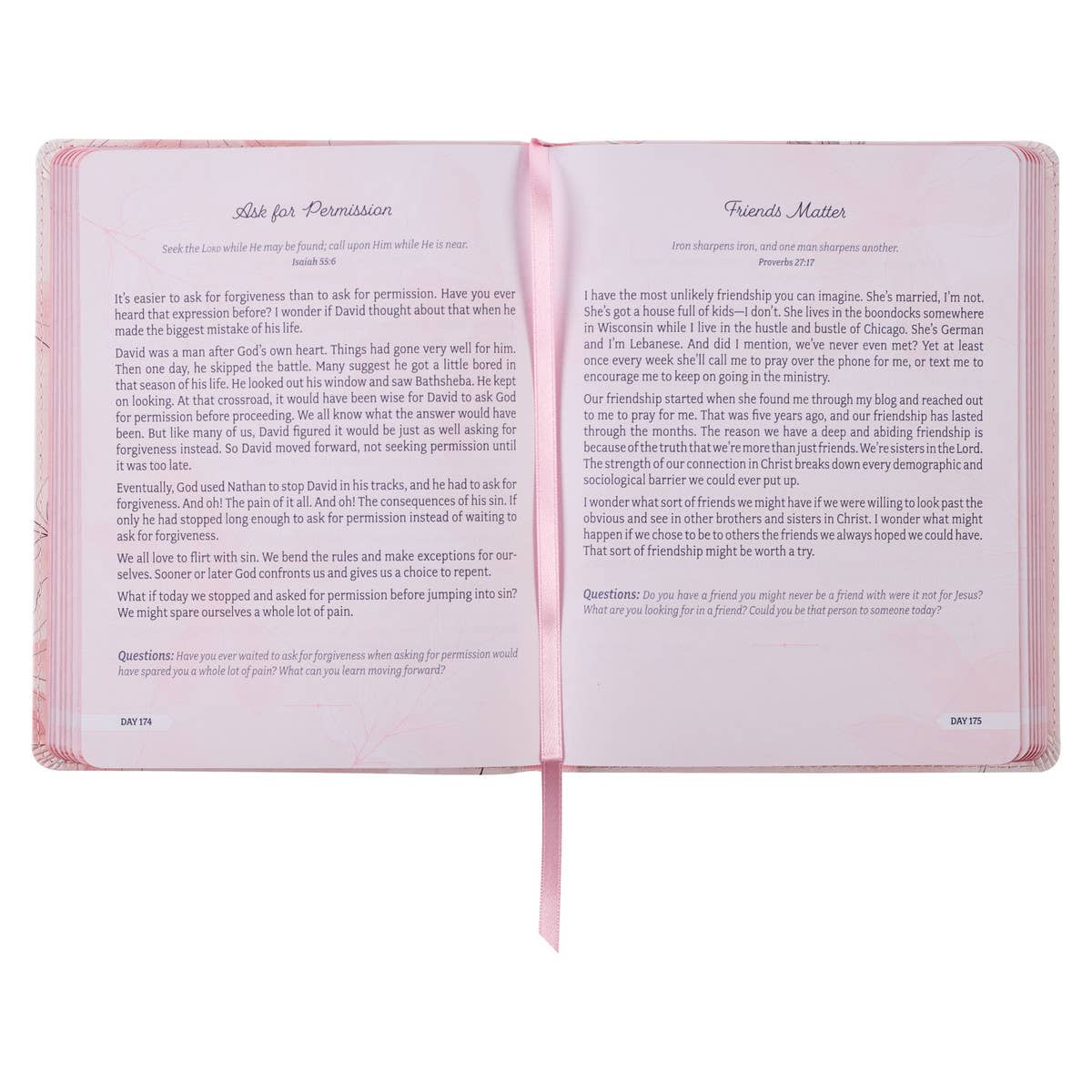 Rest In Me Pink Devotional